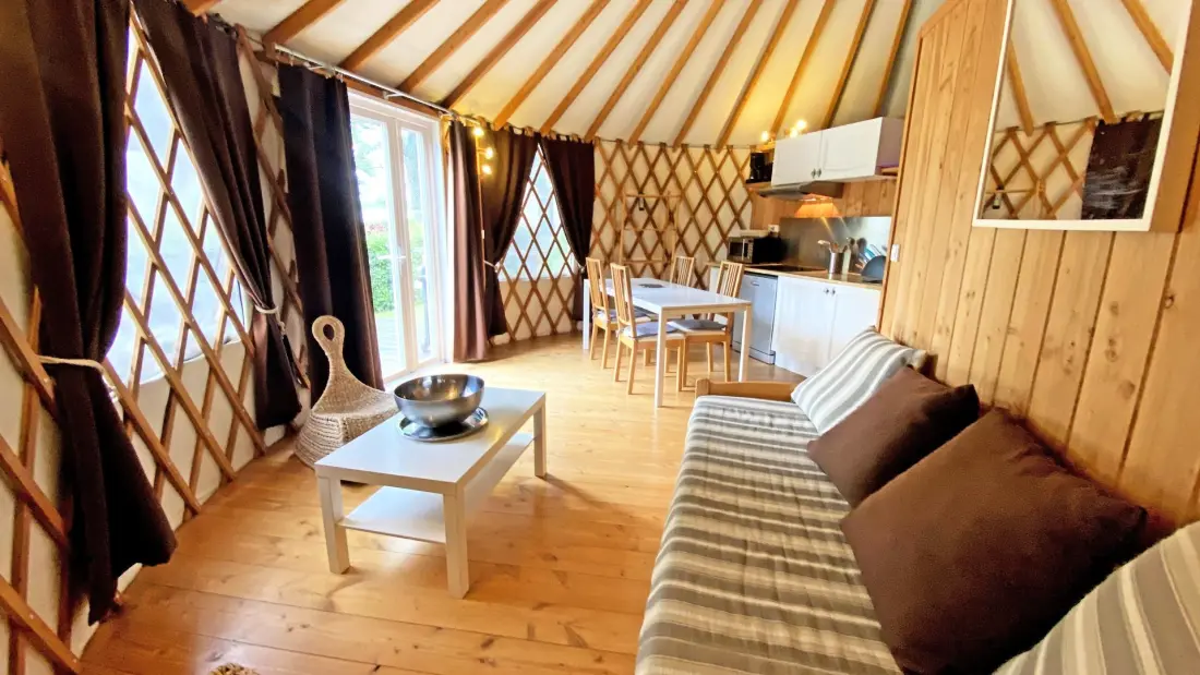 Gîte de France De yurts van Saint Matthew #3