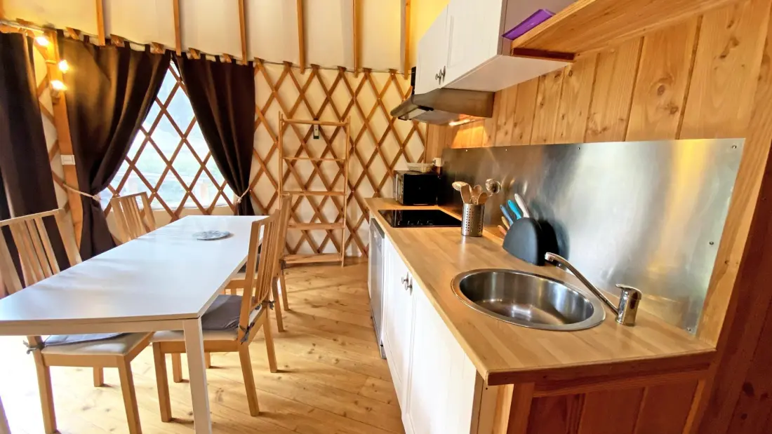 Gîte de France De yurts van Saint Matthew n°2