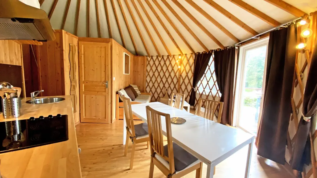 Gîte de France De yurts van Saint Matthew n°2