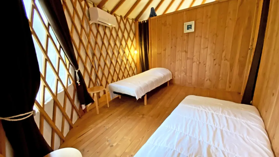 Gîte de France De yurts van Saint Matthew n°2