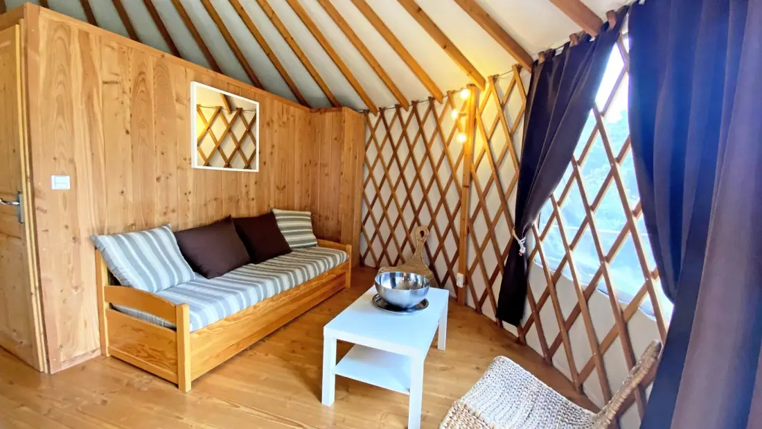 Gîte de France De yurts van St.Mathew #1