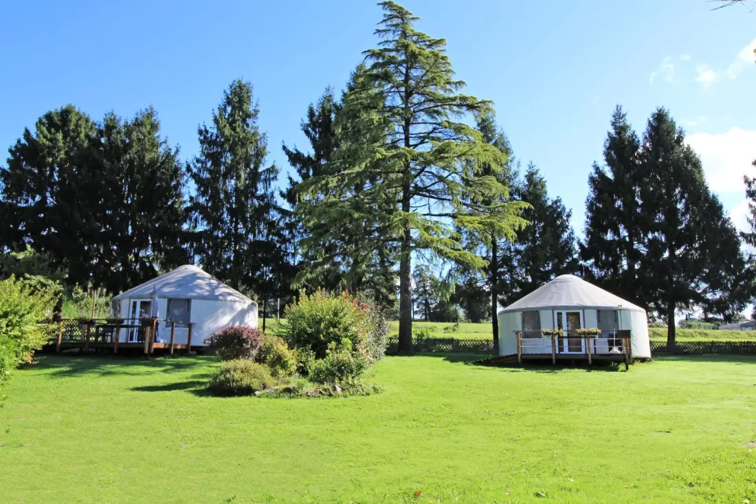 Gîte de France De yurts van Saint Matthew #3