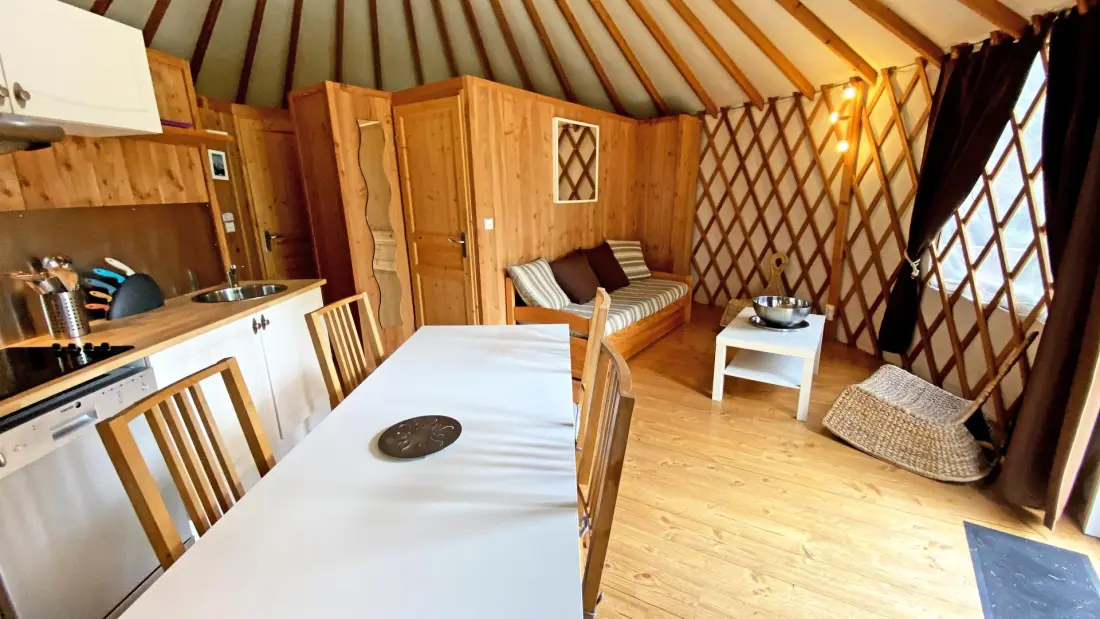 Gîte de France De yurts van Saint Matthew n°2