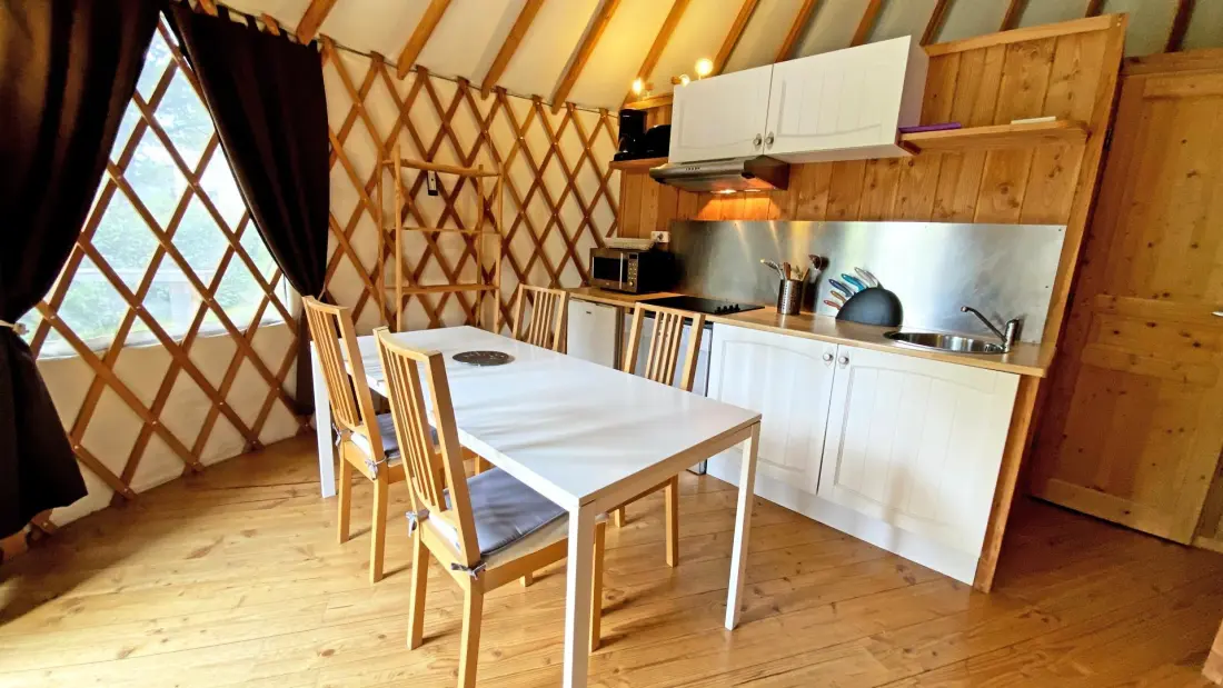 Gîte de France De yurts van Saint Matthew n°2