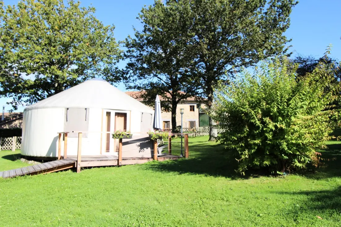 Gîte de France De yurts van Saint Matthew #3
