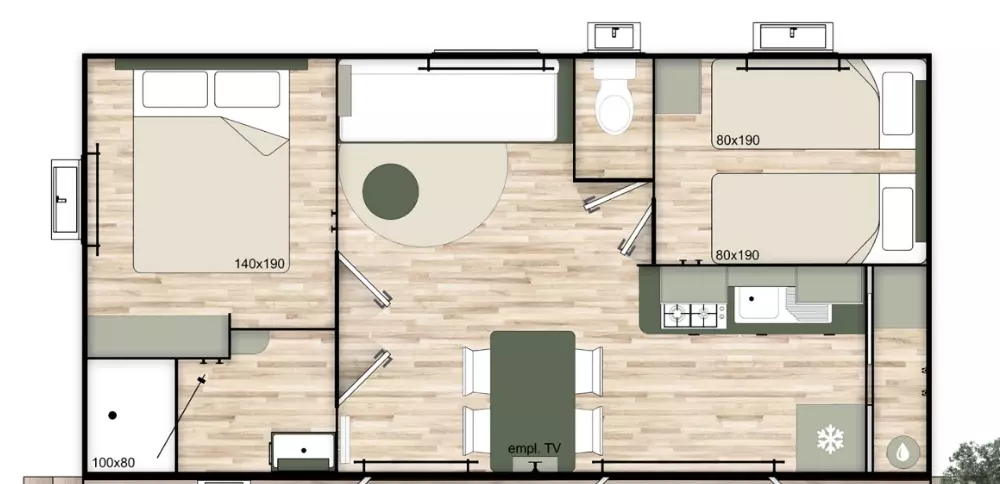 Ushuaïa Villages - Camping du Sabot 3 Gwiazdy★★★