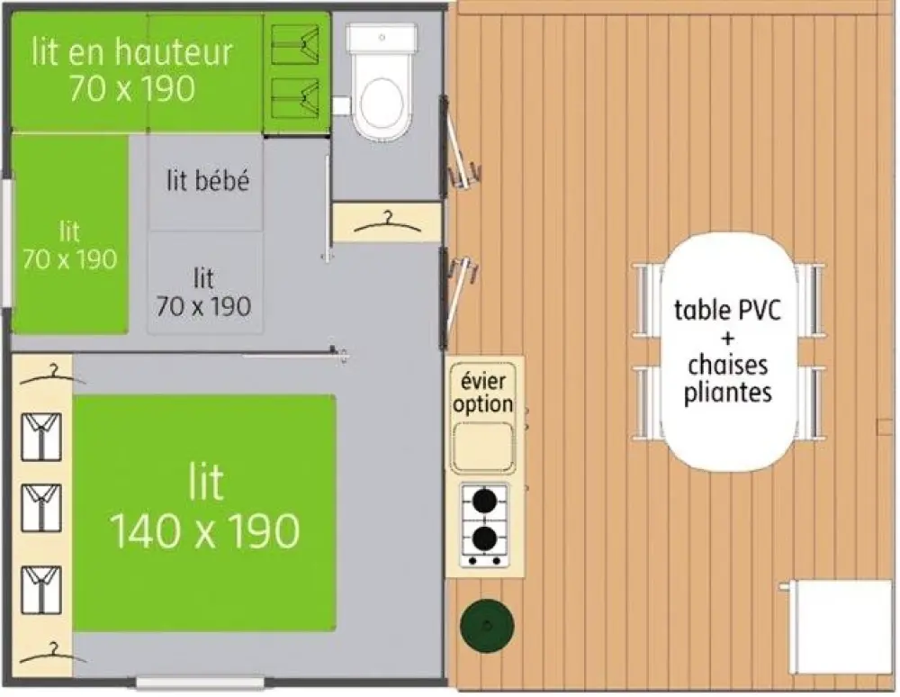Camping du Bord de Mer 3 Csillagok★★★