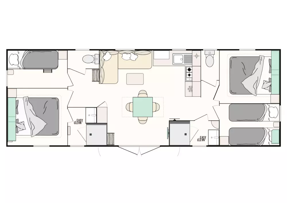 Camping La Riviera 4 Sterren★★★★