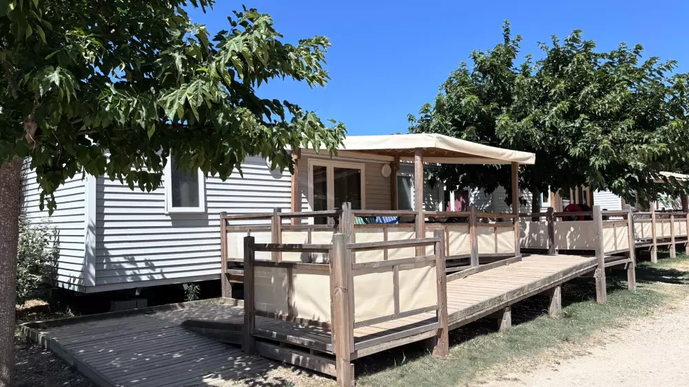 Campingplads Felix de la Bastide Tæt på