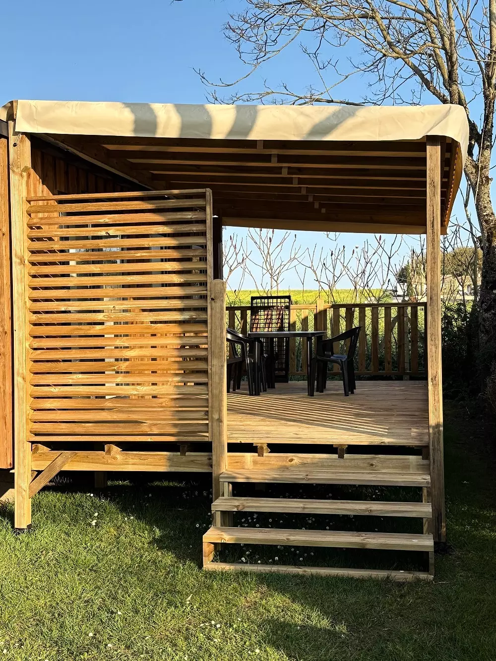 Blomster Camping L'Abri-Côtier Tæt på