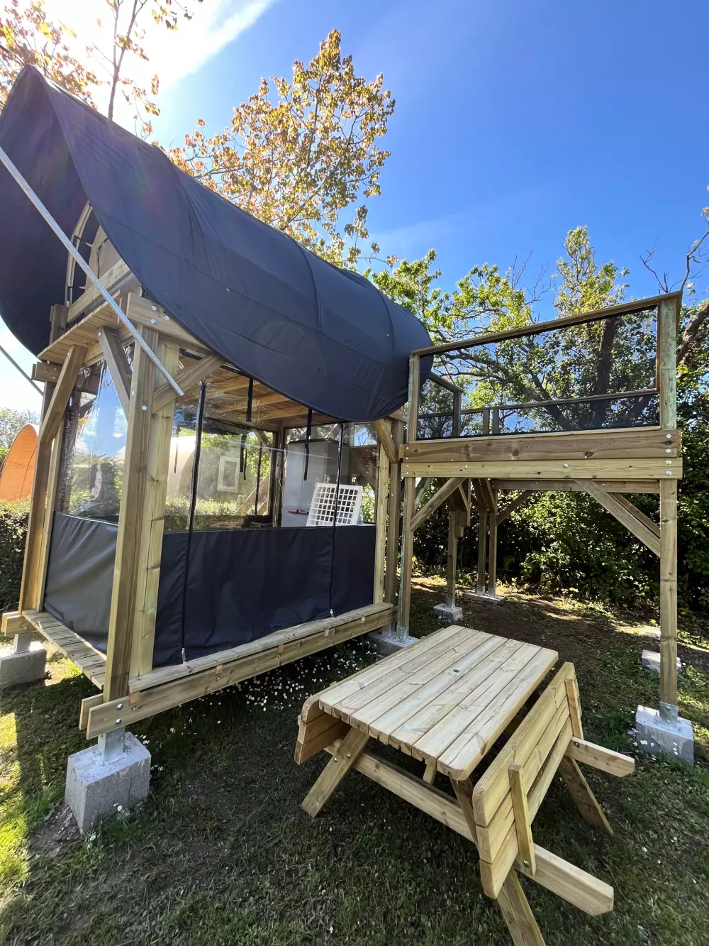 Blomster Camping L'Abri-Côtier Tæt på