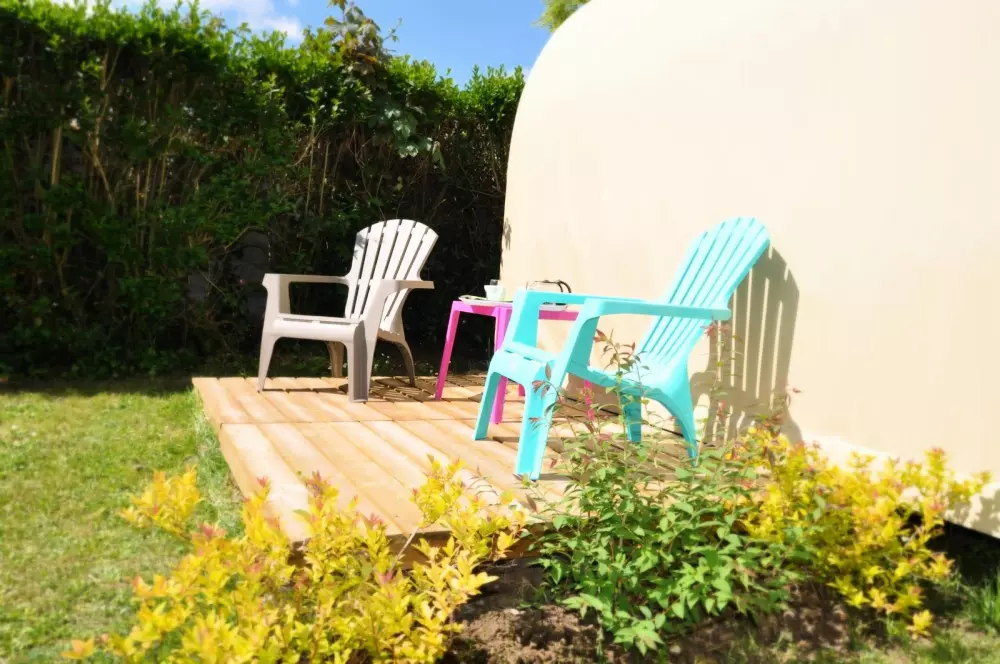 Blomster Camping L'Abri-Côtier Tæt på