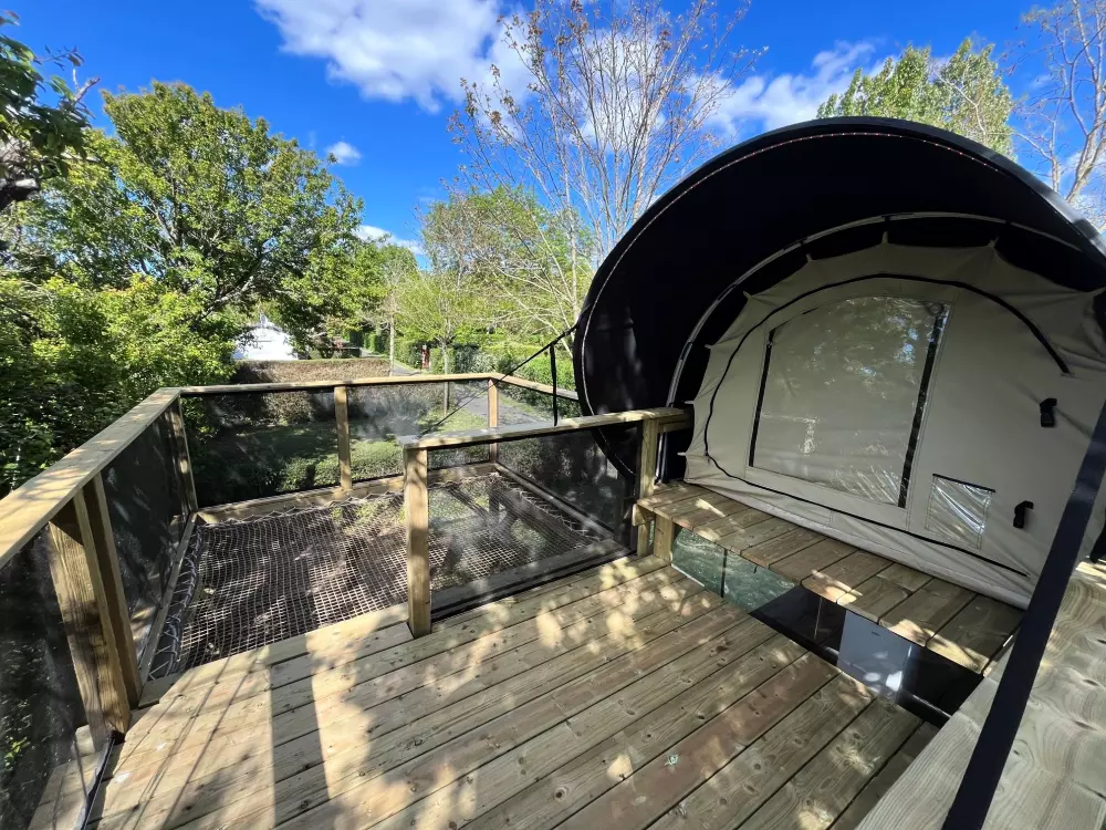 Blomster Camping L'Abri-Côtier Tæt på