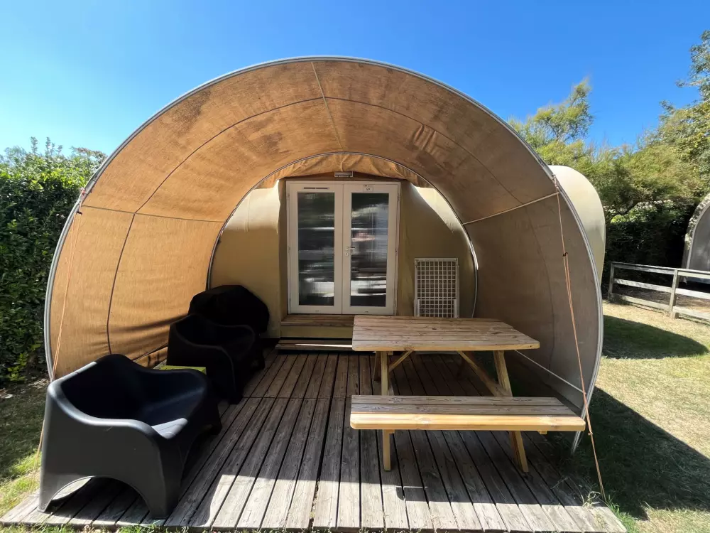 Blomster Camping L'Abri-Côtier Tæt på