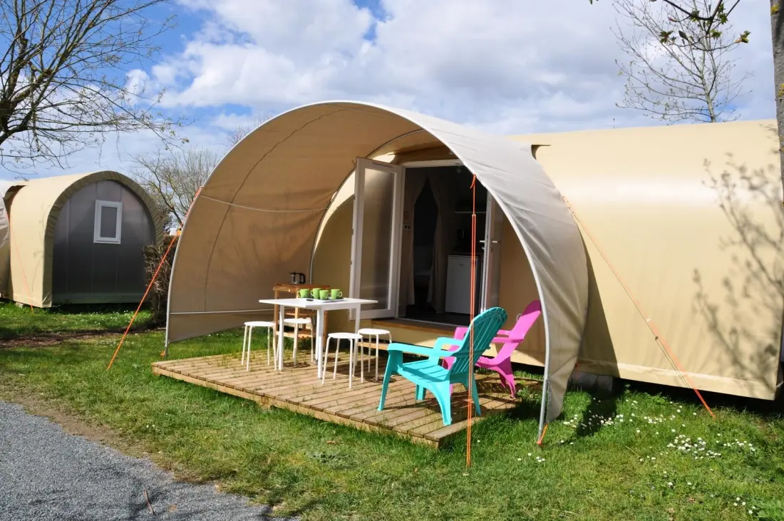 Blomster Camping L'Abri-Côtier Tæt på