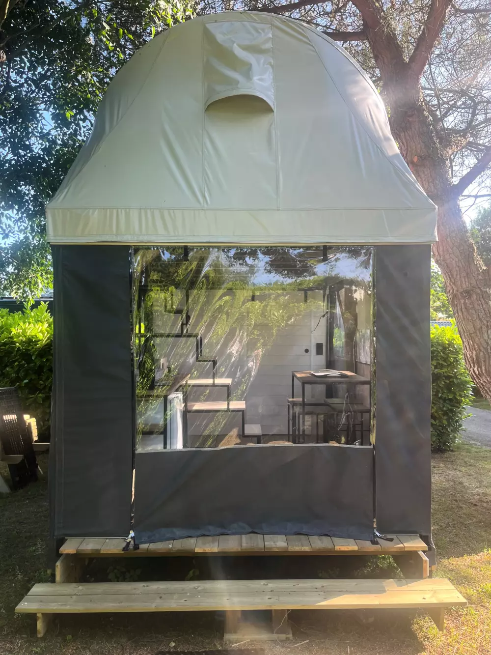 Blomster Camping L'Abri-Côtier Tæt på