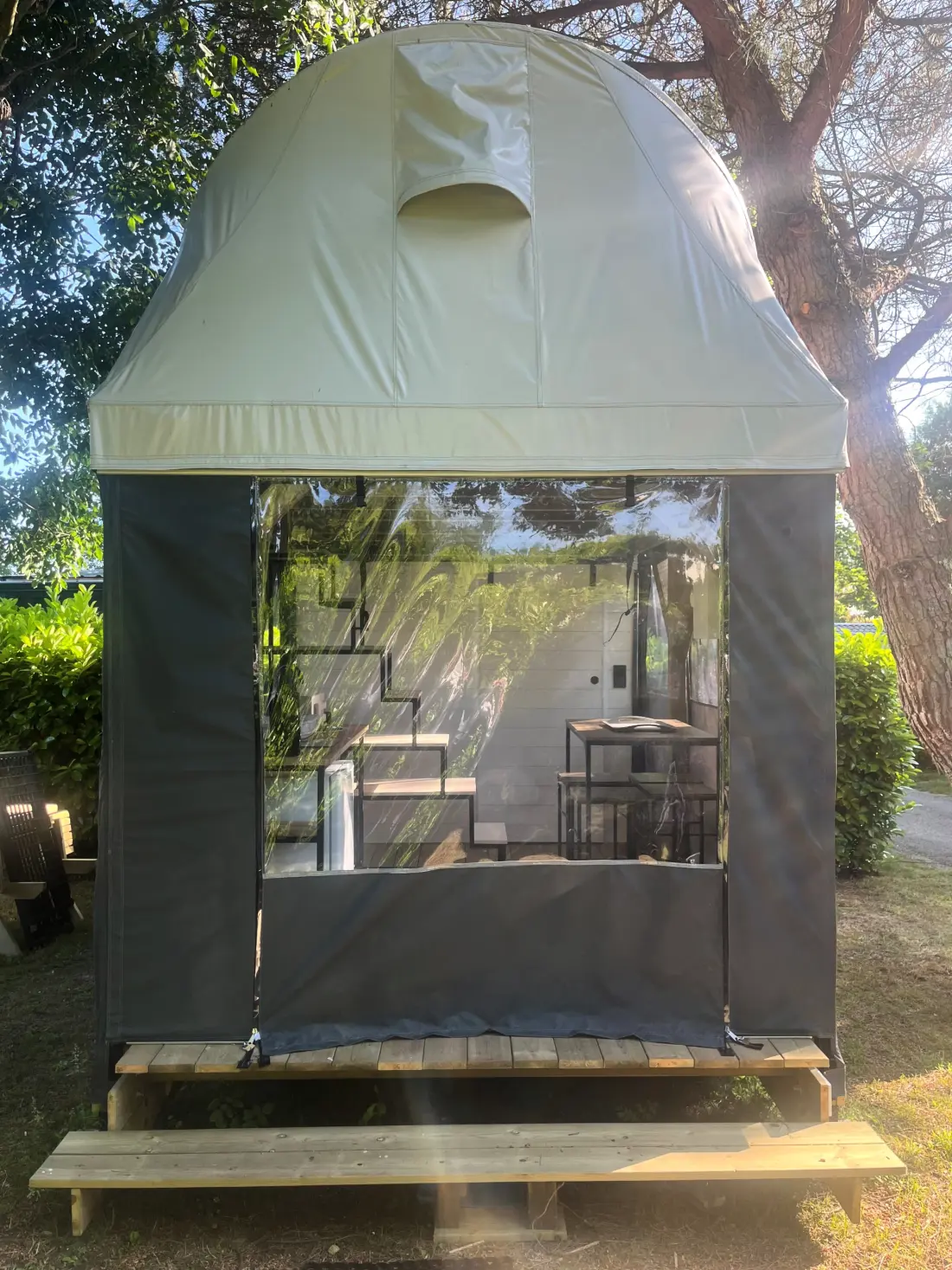 Blomster Camping L'Abri-Côtier Tæt på