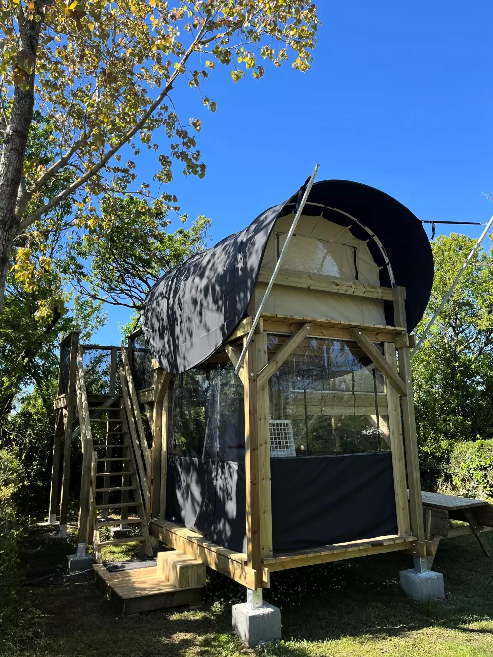 Blomster Camping L'Abri-Côtier Tæt på