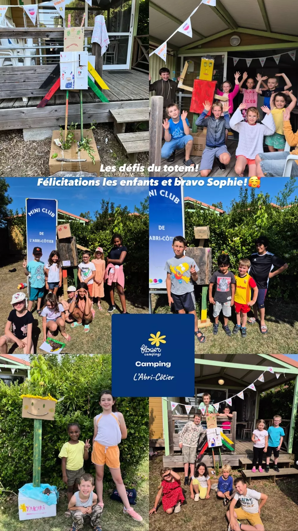 Blomster Camping L'Abri-Côtier Tæt på