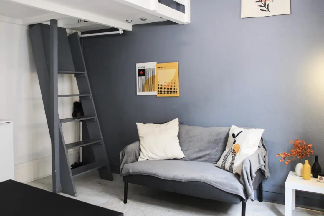 Studio Mezzanine – Proche Métro 13