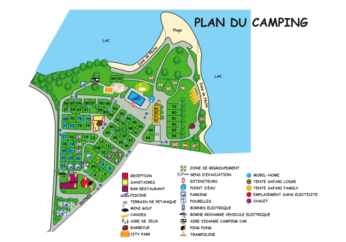 Camping d'Arpheuilles 3 Sterne★★★