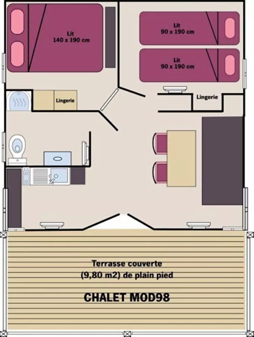 Campsite maeva Getaways l'Etang d'Ardy 3 Stars★★★