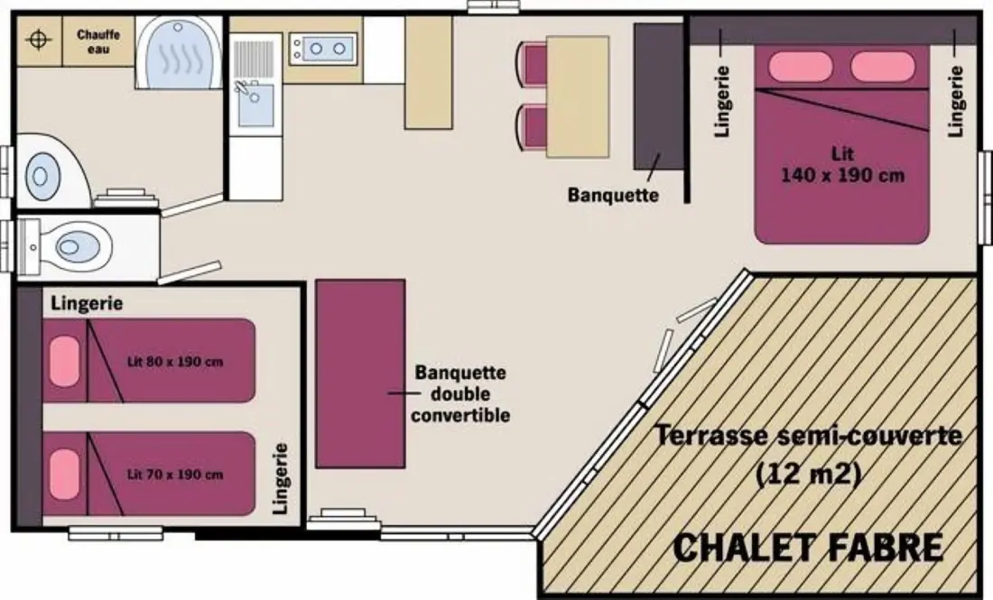 Campsite maeva Getaways l'Etang d'Ardy 3 Csillagok★★★