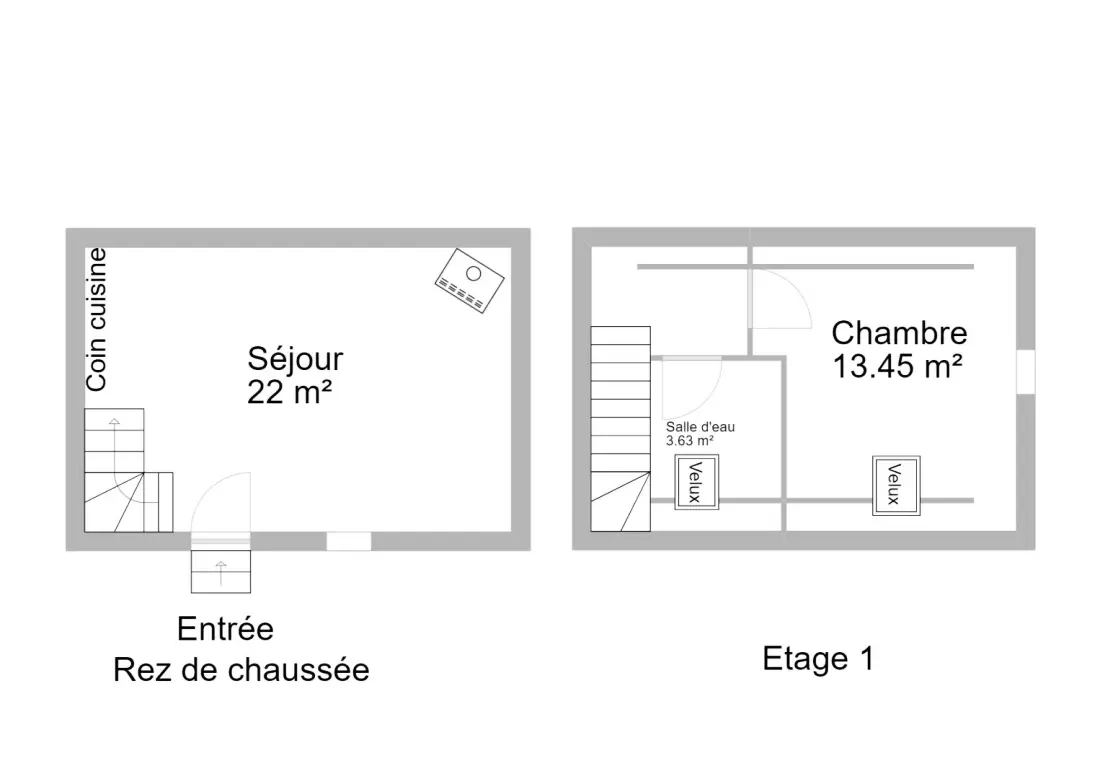 Gîte de France Die Schmiede 2/5 Personen 3 Ohren