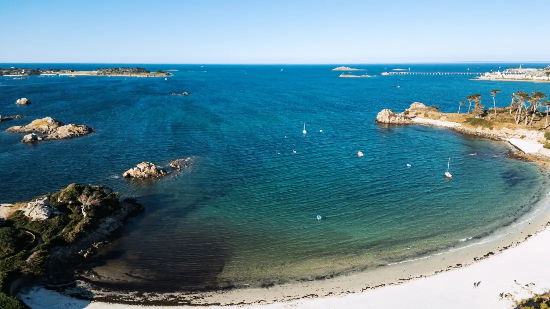 Campsite Baie de Saint Pol Útvonalterv