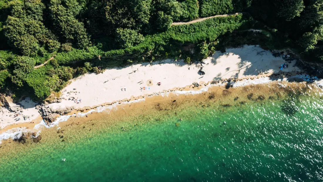 Campsite Baie de Saint Pol Útvonalterv