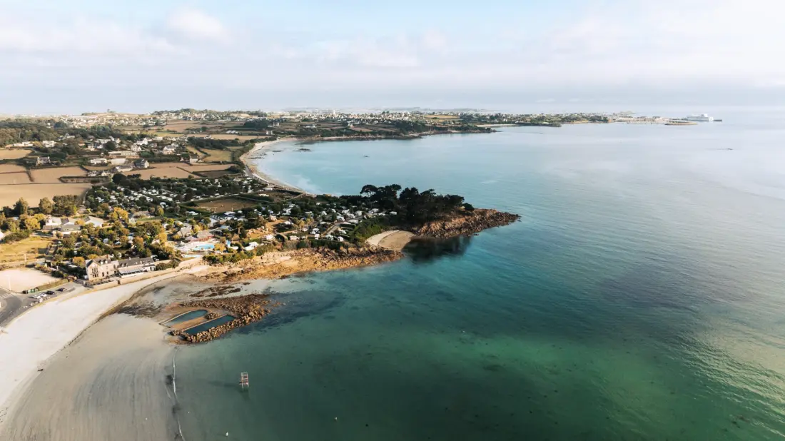 Campsite Baie de Saint Pol Útvonalterv