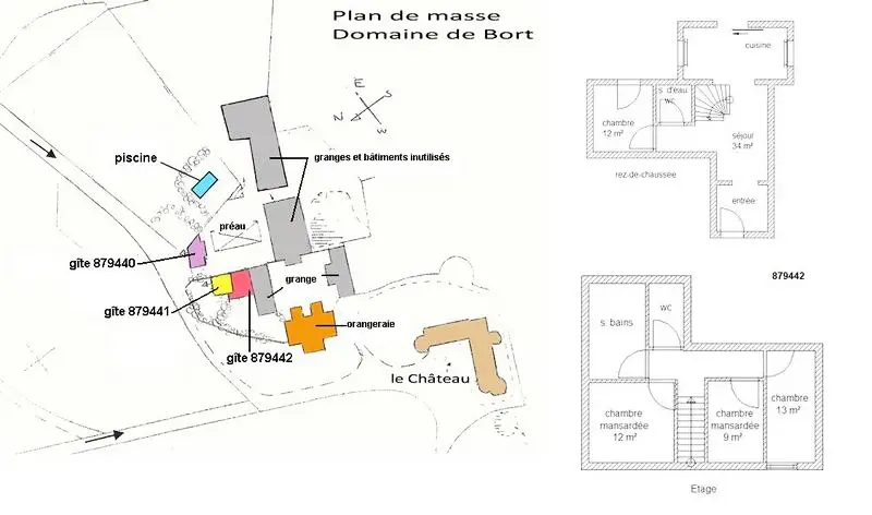 Gîte de France De volière met 3 oren