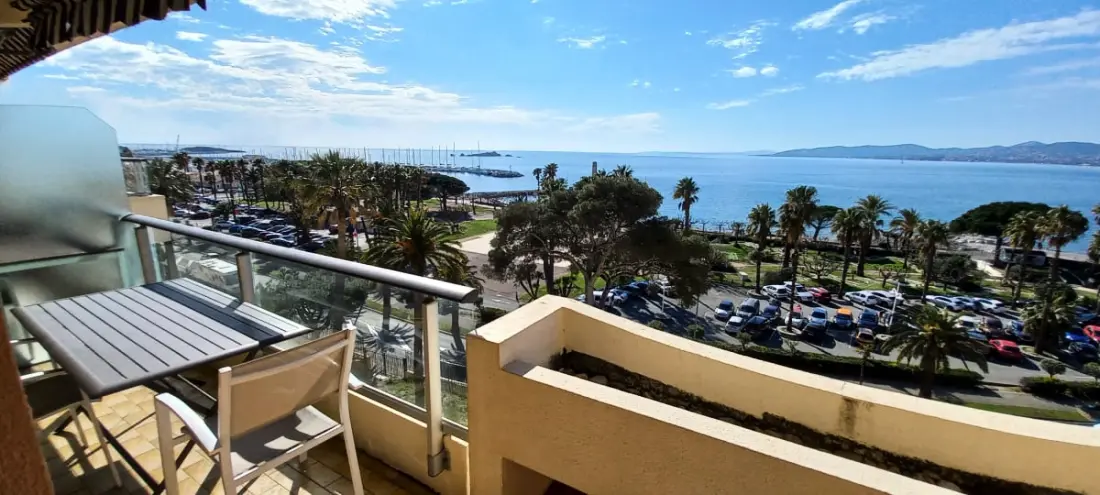 Apartman 3p tengeri kilátás Saint-raphaël úszómedencében