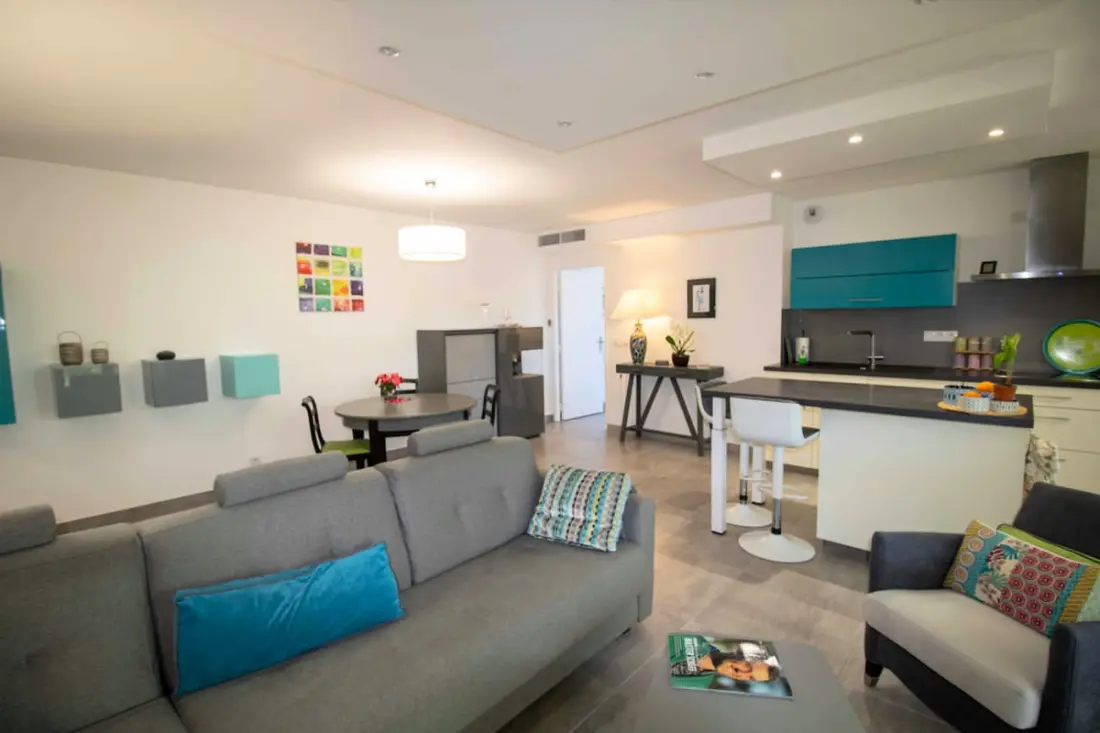 Gyönyörű 78m2 terrace rezidenciával úszási medencével