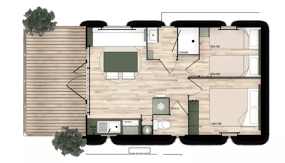 Camping de la Cascade 4 Sterne★★★★