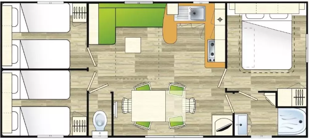 Camping de la Cascade 4 Sterne★★★★