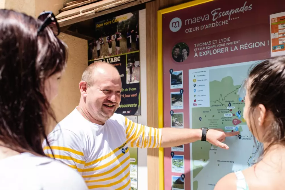 Camping maeva Escapades Coeur d'Ardèche 4 Stelle★★★★