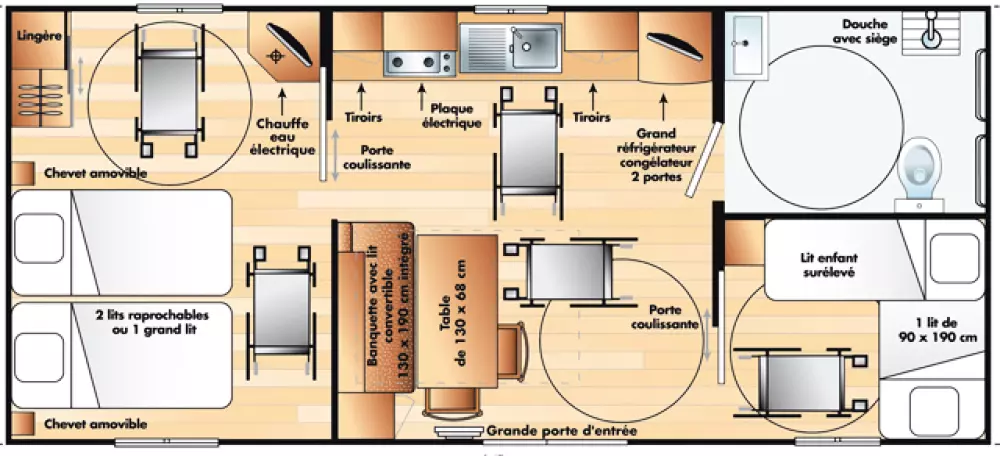 Camping la Mouette Cendrée 3 étoiles★★★