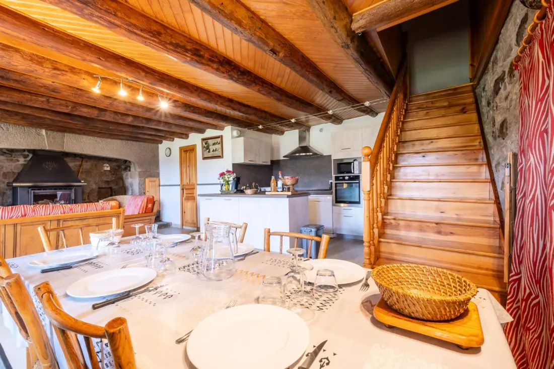 Gîte de France Die Blüten des Aubrac 4/6 pers 3 Ohren