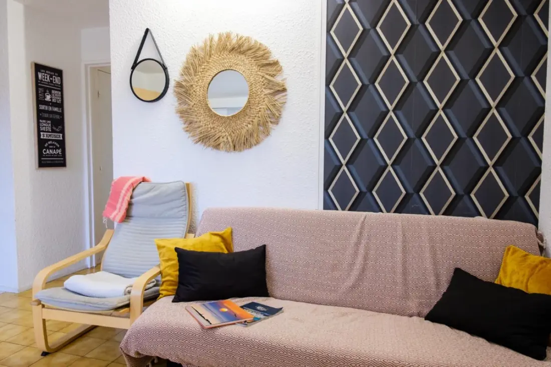 Apartman úszó medencével és balcony