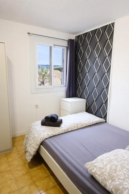 Apartman úszó medencével és balcony