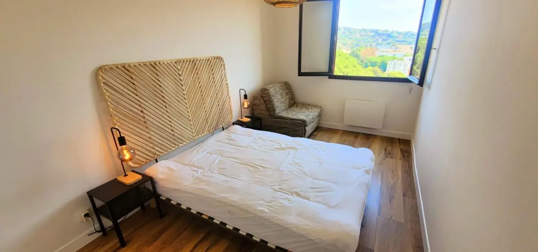 Kényelmes 40 m2 apartman tengeri kilátással