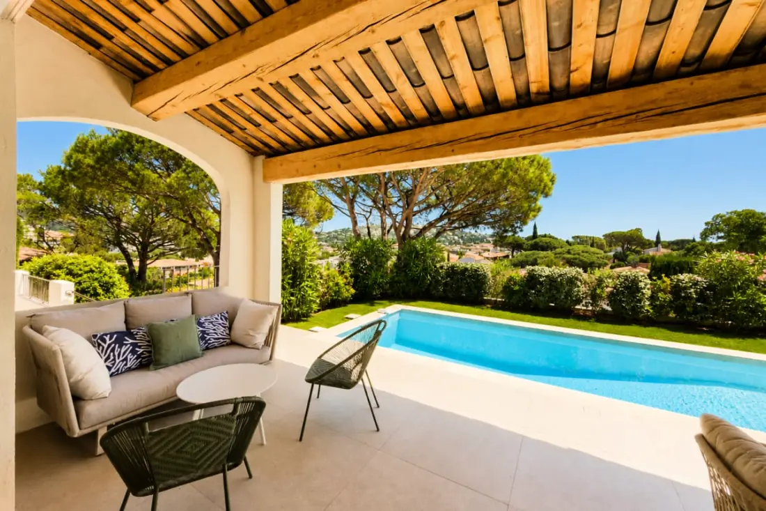 Villa 6 Pers Saint-tropez Private Swimming medence
