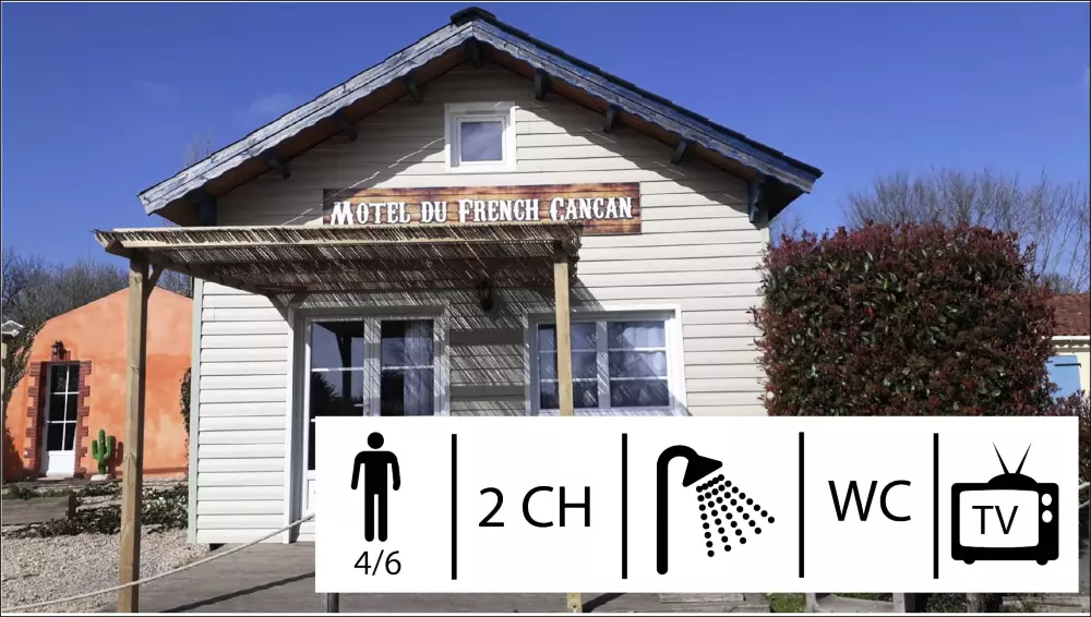 Camping Les P'tites Maisons dans la Prairie 3 Stars★★★