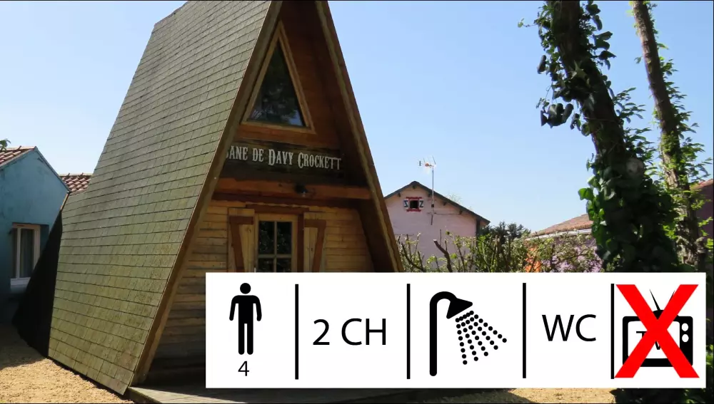 Camping Les P'tites Maisons dans la Prairie 3 Stars★★★