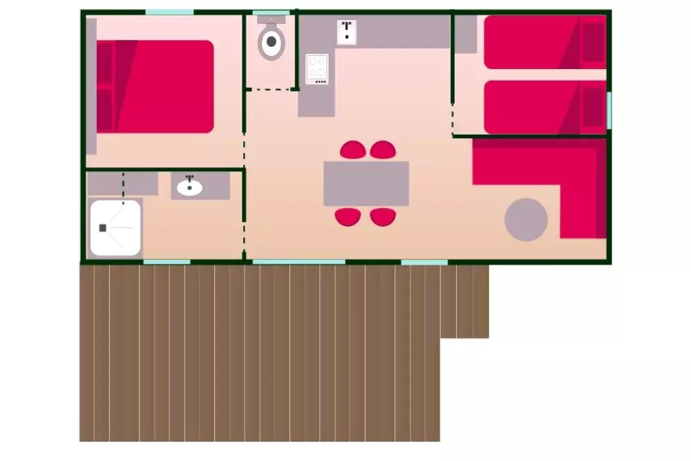 Campingplads Beau-Rivage Tætning