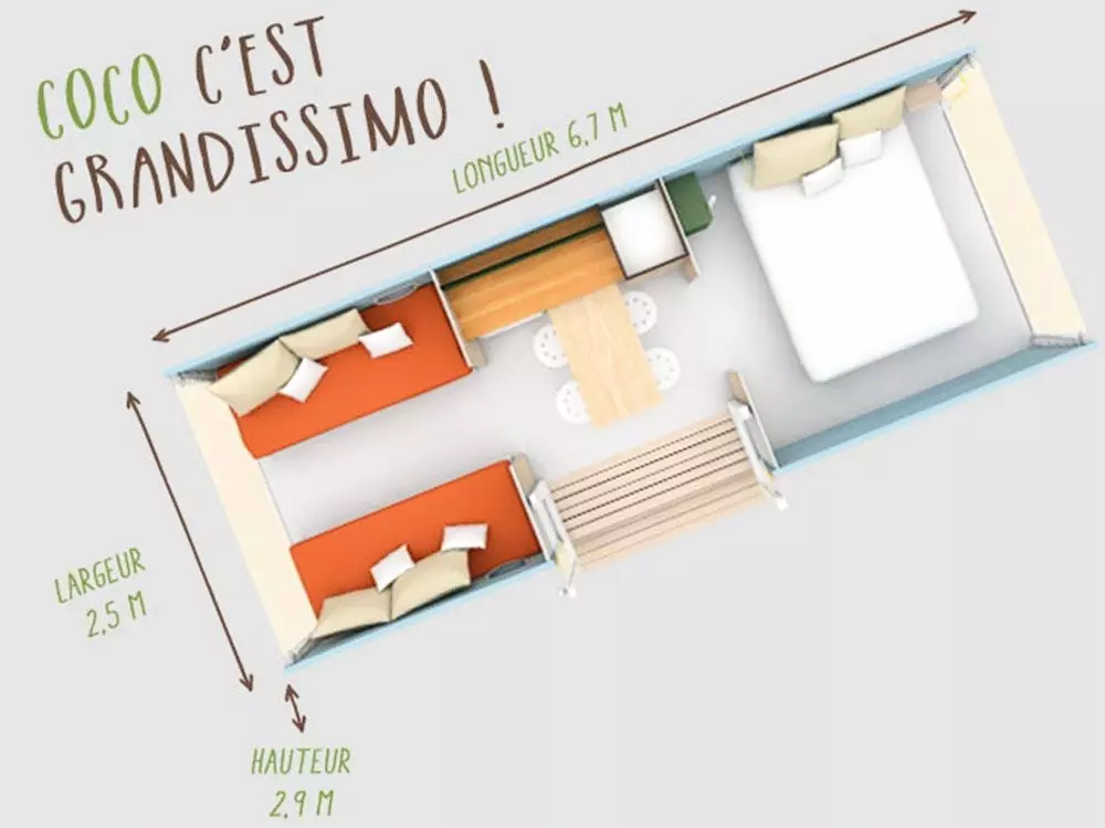 Campingplads Beau-Rivage Tætning