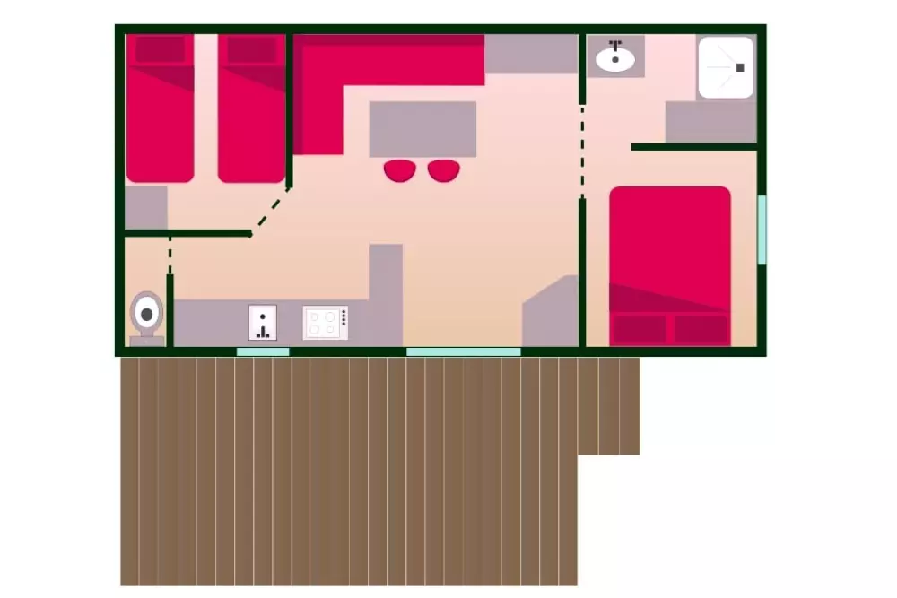 Campingplads Beau-Rivage Tætning