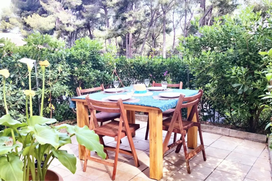 Appartement met groot terras Arborée