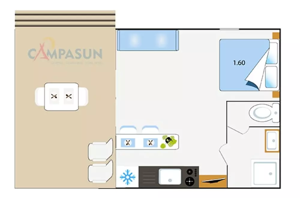 Camping Mas de Pierredon Nie, nie.